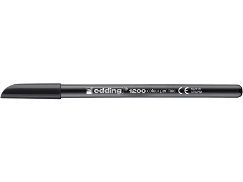 Fineliner edding 1200 zwart 0.5-1.0mm