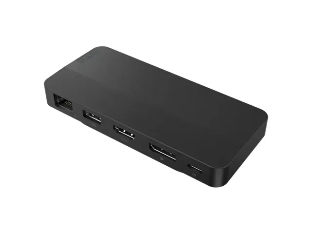Lenovo 40B90100EU USB-C-Travel Dock voor 2 schermen (met adapter)