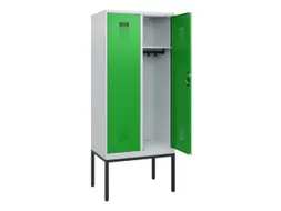 schoollocker,HxBxD 1950x800x500mm,2vak,vak B 400mm,cil.-slot