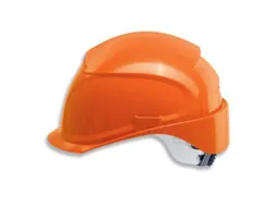 Uvex Airwing B-S-WR veiligheidshelm, HDPE, geventileerd, oranje, per s