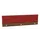 opzetpaneel bureau aanbouw achter NP-tiepolo nut BN4011-rood 2000mm