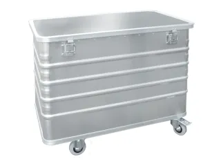 Bakwagens Aluminium Deksel 200kg Hxlxb 770x990x580mm 322l - 2