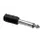 Vrouwelijke 3.5mm Mono Jack Naar Mannelijke 6.35mm Mono Jack