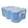 CMT Poetsrol Midi Recycled 2-laags 150m/20cm Blauw 6 Rol