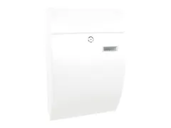 Wandbrievenbus Geronan Wit Staal