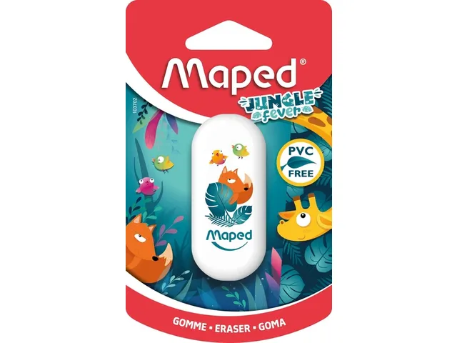 Gomme Maped Jungle Fever blister 1 pièce