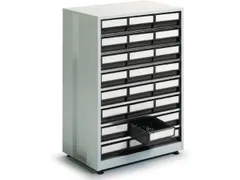 Bakkenunit Hxbxd 870X605X410Mm 24Laden Grijs Behuizing Ral7035