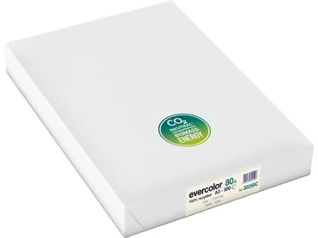 Evercolor gekleurd Gerecycleerd Papier A3 Ivoor