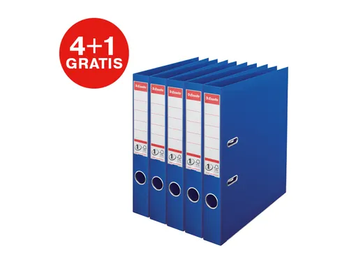 Ordner Esselte No 1 Power PP 50 mm blauw 5 stuks