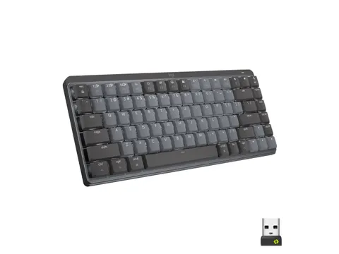 Logitech MX Mini Mechanical toetsenbord Bluetooth Qwerty US Grijs