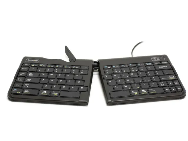 Goldtouch Travel Go2 Wired Split Toetsenbord Opvouwbaar QWERTY