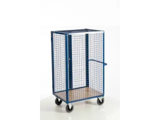 kastwagen,draagverm. 600kg,laadvl. LxB 980x700mm,houtplaat - 6
