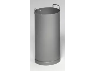 Binnenbak,V. Combi-Asbak 12L,Staal,Zilverkleurig - 1
