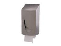 Toiletpapierdispenser RVS Voor 2 rollen Kokerloos Toiletpapier