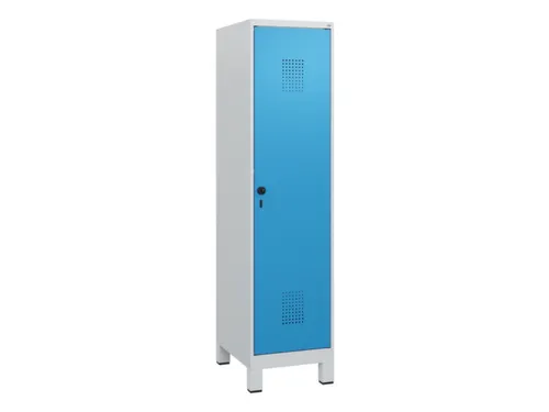 schoollocker,HxBxD 1630x400x500mm,1vak,vak B 400mm,draaigrendel,voeten