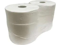 Toiletpapier Jumbo 2-laags 320m wit, pak van 6 rollen