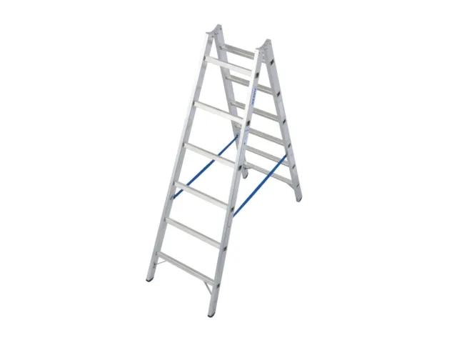 Bokladder Dubbelzijdig Aluminium 1.79m 2x6 Sporten Alu Scharnieren