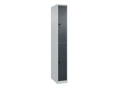 dubbeldekse locker,HxBxD 1850x250x500mm,1x2vak.,vak B 250mm