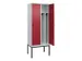 locker voor scheiding van kleding,HxBxD 2120x800x500mm,2vak
