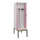 PBM-locker met bank,HxBxD 2120x600x815mm,2vak,vak B 300mm,draaigrendel