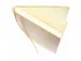 Carnet de croquis PU couverture rigide 80 feuilles A4 jaune ocre