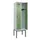 locker,HxBxD 2120x600x500mm,2vak,vak B 300mm,draaigrendel