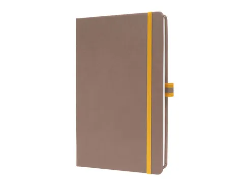 Notitieboek Linescape A5 bruin gelinieerd hardcover