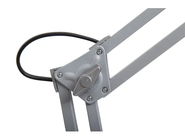 Bureaulamp LED MAULatlantic Zilver met tafelklem
