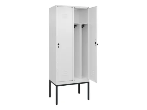 locker voor scheiding van kleding,HxBxD 2120x800x500mm,2vak