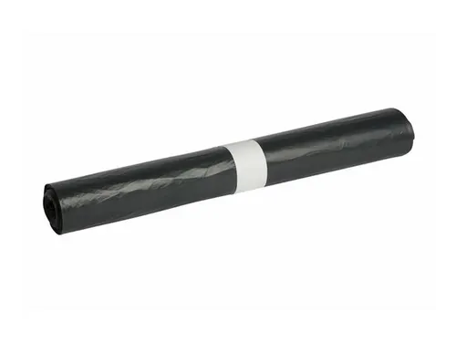 Afvalzak HDPE 75 Liter 100x58cm T23 Grijs 20x25 Stuks 500 Stuks