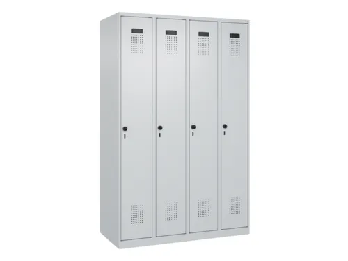 locker voor scheiding van kleding,HxBxD 1850x1200x500mm,4vak