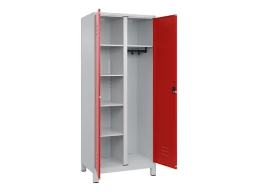 wasgoedverdeelkast,HxBxD 1950x800x500mm,vak B 400mm,cilinderslot
