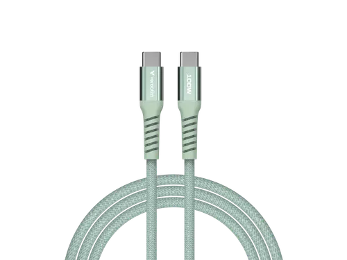 S+C Magnetische Usb-C Kabel groen 100W 31855 480Mbps 1.20m