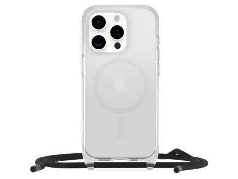 OtterBox React Necklace Case MagSafe Apple iPhone 15 Clear ProPack