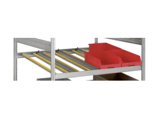 profiel met normale rollen,v. doorloopstelling,BxD 1300x1200mm - 1