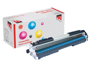 Tonercartridge Quantore alternatief tbv HP CE311A 126A blauw - 1
