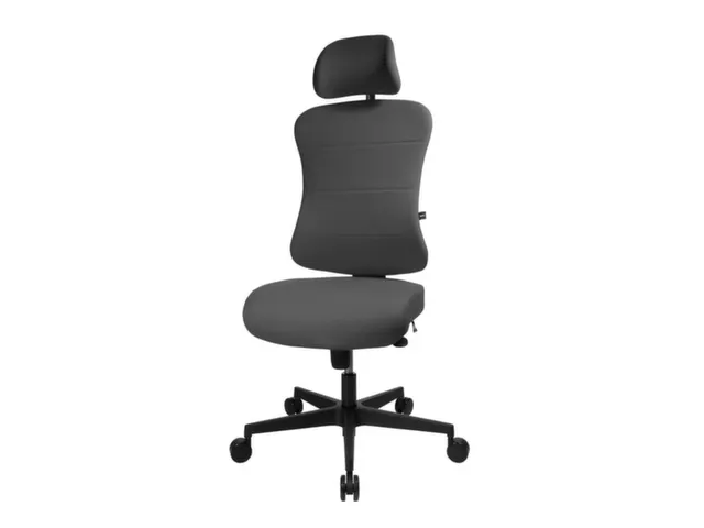 chaise de bureau pivotante,Mécan. synchrone,appui-tête