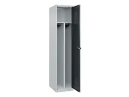 locker voor scheiding van kleding,HxBxD 1850x400x500mm,1vak
