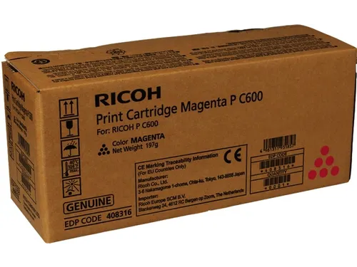 408316 RICOH P toner magenta 12.000pages