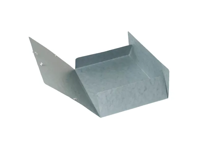 Elastomappen A4 glanskarton 3 kleppen monobloc-Grijs