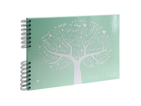 Fotoalb spi familief oto50+2p.wit 32x22cm