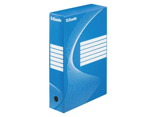 Archiefdoos Esselte Boxycolor 80mm 352x250mm blauw