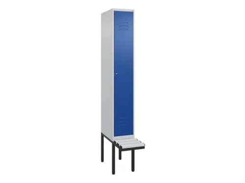 locker voor scheiding van kleding,HxBxD 2120x300x815mm,1vak