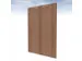 dubbele vleugeldeur,v. scheidingswand,3ordnerhoogte,HxB 1280x860mm