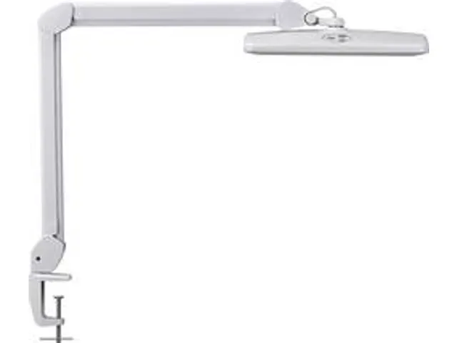 Werkpleklamp MAUL Intro LED tafelklem dimbaar wit