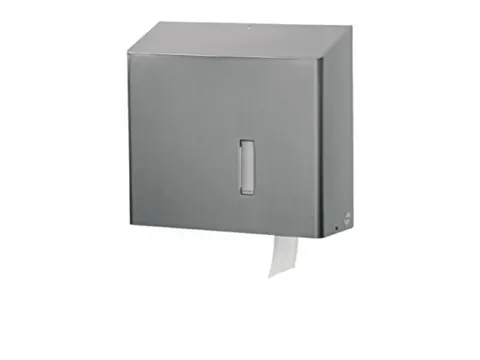 Toiletpapierdispenser FFP RVS voor Maxi Jumborol Toiletpapier