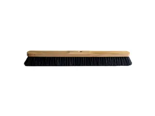 Zaalveger Hout Haarmix Zwart 60x6,5x7cm - 1