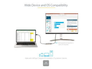 USB C naar Mini DisplayPort Adapter - 4K 60Hz USB-C naar mDP Adapter D - 7