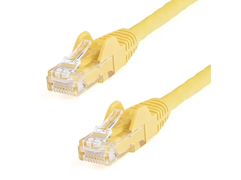 1,5 m CAT6 kabel patchkabel snagless RJ45 connectors koper ETL geel
