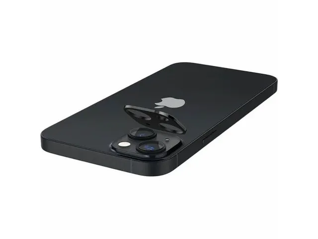 Spigen Lensbeschermer AGL05274 IPH14+/14 tROptik zwart 2 stuks